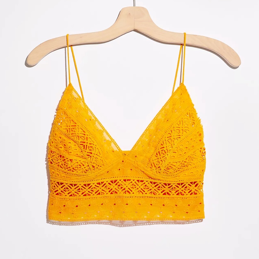 Free People Carina Bralette - Mango 🥭